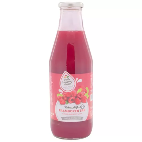 Šťáva malina 100% neslazená 750 ml