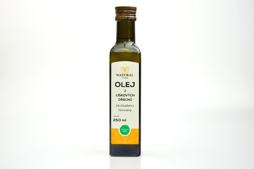 Ochutnej Ořech Olej z lískových ořechů lisovaný za studena Natural 250ml