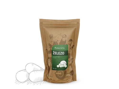 Protein&Co. Železo – 90 kapslí