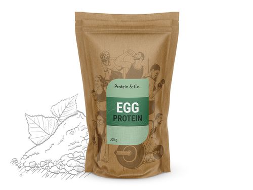 Protein&Co. Vaječný bílek 1 kg Váha: 500 g