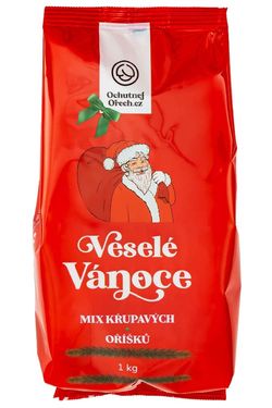 Ochutnej Ořech Mix VESELÉ VÁNOCE