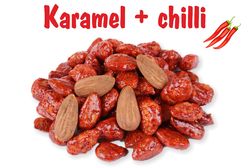 Mandle v karamelu s CHILLI 250g