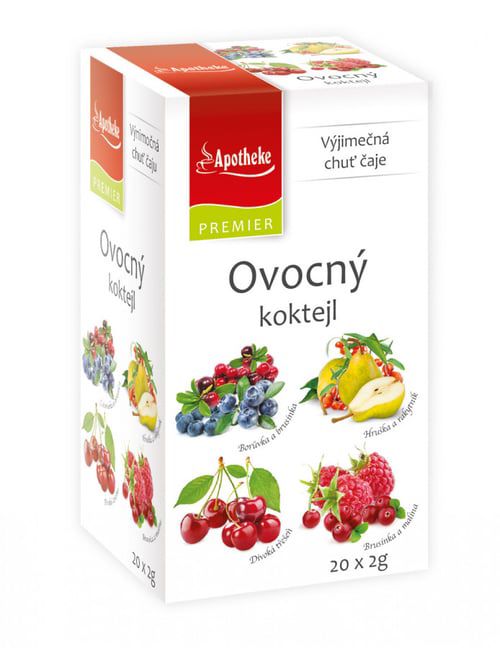 Apotheke Ovocný koktejl 4v1 20 sáčků