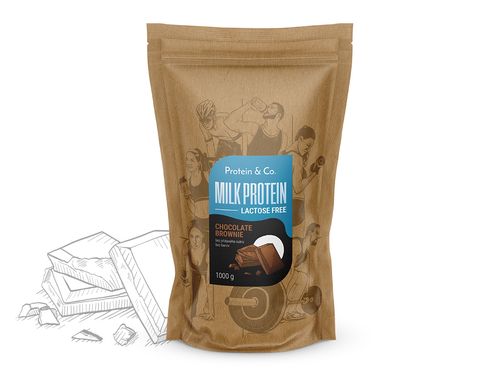 MILK PROTEIN - Lactose free Příchuť: Chocolate brownie