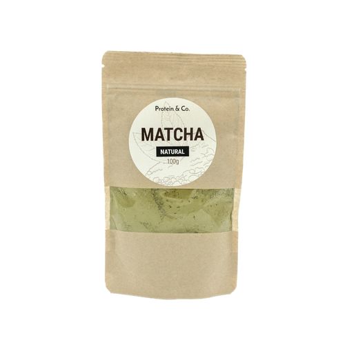 Protein&Co. Matcha BIO v prášku Váha: 100 g