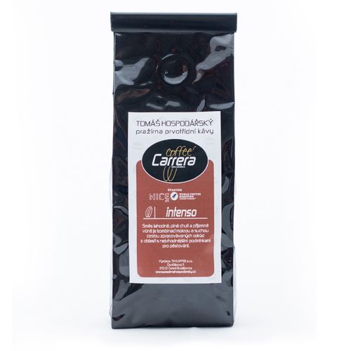 Ochutnej Ořech Carrera coffee zrnková káva Intenso 450g