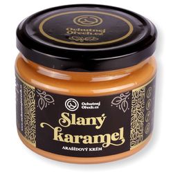 Arašídové máslo SLANÝ KARAMEL 250g 250g