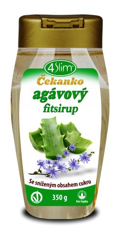4Slim Čekanko agávový fitsirup 350g