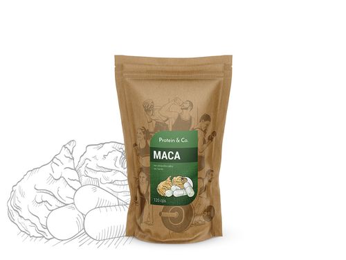 Protein&Co. Maca kapsle – doplněk stravy 120 kapslí